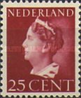 348 Nederland 25 cent 1940. conditie: gestempeld 