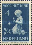 377 Nederland 4 cent 1940. conditie: gestempeld - 0