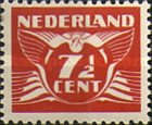 381 Nederland 7.5 cent 1941. conditie: gestempeld 