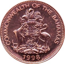 Bahamas 1 cent 1985 conditie: circulatiemunt 