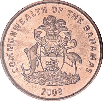 Bahamas 1 cent 2009 conditie: circulatiemunt - 0