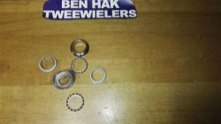 Balhoofdset Vespa Si Bravo Boxer Nieuw compleet UITVERKOOP