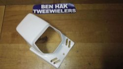 Koplampkap Gilera Vespa Citta Wit Nieuw UITVERKOOP !