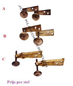 Kast afstelboutjes = gewicht regulateur =45992