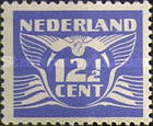 383 Nederland 12.5 cent 1941 conditie: gestempeld - 0