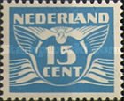 384 Nederland 15 cent  1941 conditie:  gestempeld     