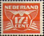 385 Nederland 17.5 cent 1941 conditie: gestempeld - 0