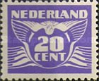 386 Nederland 20 cent 1941 conditie: gestempeld - 0