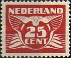 388 Nederland 25 cent 1941 conditie: gestempeld - 0