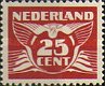 388 Nederland 25 cent 1941 conditie: gestempeld - 0 - Thumbnail