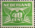 390 Nederland 40 cent  1941 conditie:  gestempeld  