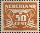 391 Nederland 50 cent 1941 conditie: gestempeld - 0