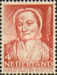 394 Nederland 4 cent  1941 conditie:  gestempeld  