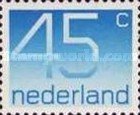 1069 Nederland 45  cent 1976 conditie: gestempeld  