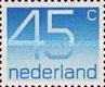 1069 Nederland 45 cent 1976 boven en onder ongetand conditie: gestempeld - 0 - Thumbnail