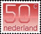 1132 Nederland 50  cent 1979  onder en boven ongetand. conditie: gestempeld    