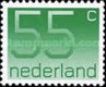 1183 Nederland 55 cent 1981 . boven ongetand .conditie: gestempeld - 0 - Thumbnail
