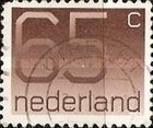 1297a Nederland 65 cent 1986 boven en onder ongetand. conditie: gestempeld - 0