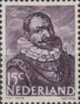 415 Nederland 15 cent 1943 conditie: postfris met plakker - 0