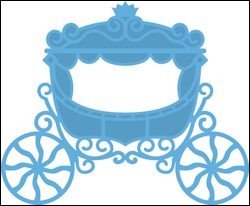 NIEUW Creatables snijmal Princess Carriage Marianne Design - 1