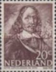 417 Nederland 20 cent 1943 conditie: gestempeld