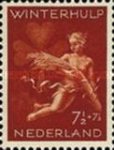 426 Nederland 7.5 cent 1944 conditie: postfris met plakker  