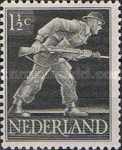 428 Nederland 1.5 cent 1944 conditie: gestempeld  