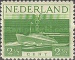 429 Nederland 2.5 cent 1944 conditie: gestempeld - 0