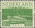 429 Nederland 2.5 cent 1944 conditie: gestempeld 