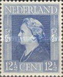 434 Nederland 12.5 cent 1944 conditie: gestempeld  