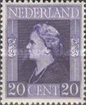 437 Nederland 20 cent 1944 conditie: postfris met plakker - 0