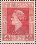 438 Nederland 22.5 cent 1944 conditie: postfris met plakker - 0