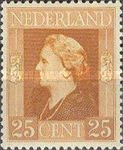 439 Nederland 25 cent 1944 conditie: gestempeld - 0