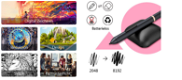 XP-PEN Artist 15.6 Graphic Tablet with 1080p IPS Display.. - 3 - Thumbnail
