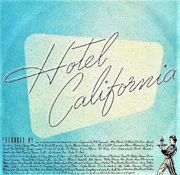 LP - The Eagles - Hotel California - GROEN vinyl, Holland. - 2