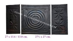 = Achterplaat / Deuren = comtoise =45408