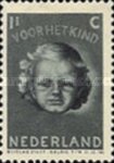 444 Nederland 1.5 cent 1945 conditie: gestempeld - 0