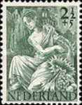 458 Nederland 2.5 cent 1946 conditie: gestempeld - 0