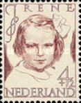 464 Nederland 4 cent 1946 conditie: gestempeld  