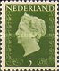 477 Nederland 5 cent 1947 conditie: gestempeld - 0 - Thumbnail