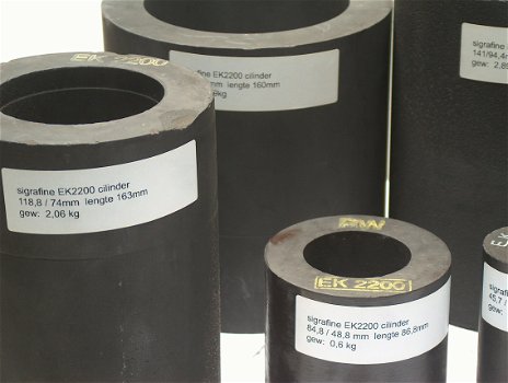 Graphite Grafiet - tube , buis EK2200 SGL carbon Sigrafine - 5