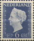 479 Nederland 6 cent 1947 blauwgrijs conditie: gestempeld - 0