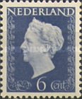 479 Nederland 6 cent 1947 blauwgrijs conditie: gestempeld  