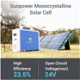 BLUETTI SP200 200w Solar Panel for AC200P/EB70/AC50S/EB150/ - 2 - Thumbnail