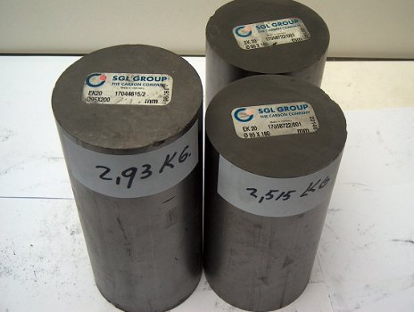 Graphite Grafiet - staf- rod , EK20 SGL carbon Sigrafine - 1