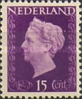 483 Nederland 15 cent 1947 conditie: gestempeld - 0