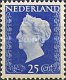 486 Nederland 25 cent 1947 conditie: gestempeld - 0 - Thumbnail