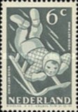 513 Nederland 6 cent 1948 conditie: gestempeld 