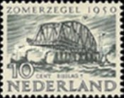 556 Nederland 10 cent 1950 conditie: gestempeld - 0