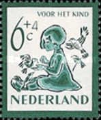 567 Nederland 6 cent 1950 conditie: gestempeld  